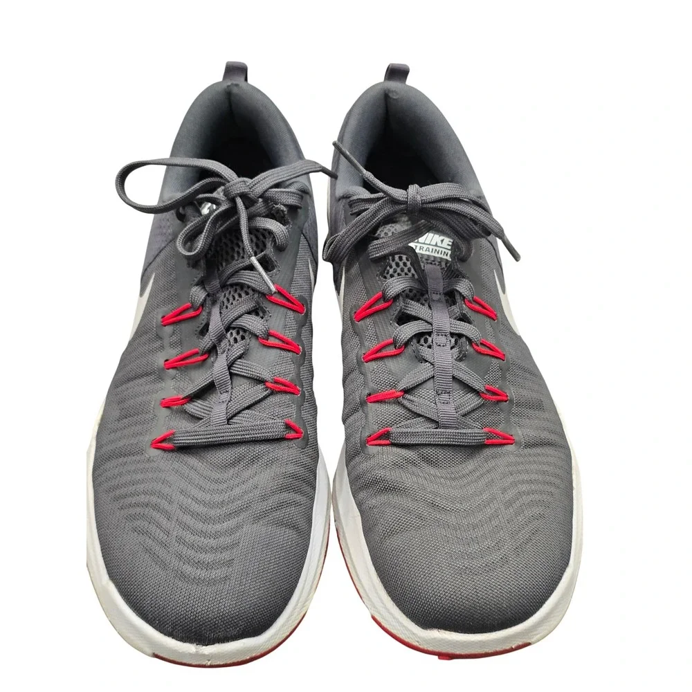 Nike Air Zoom Structure 20 Sz 12 Black Red Running Shoes Athletic Athleisure